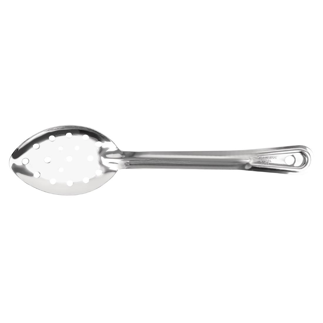 Vogue geperforeerde RVS serveerlepel 28cm