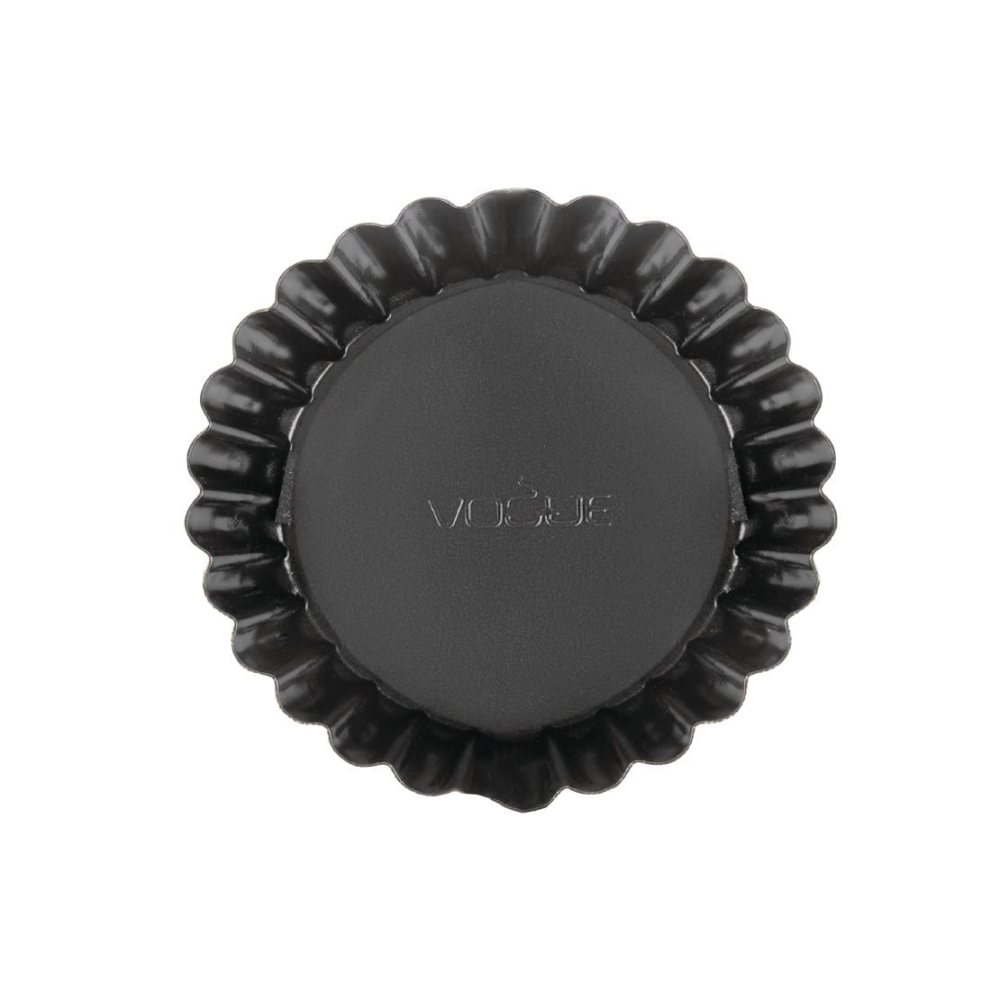 Vogue geplooide diepe anti-kleef quichevorm 10cm