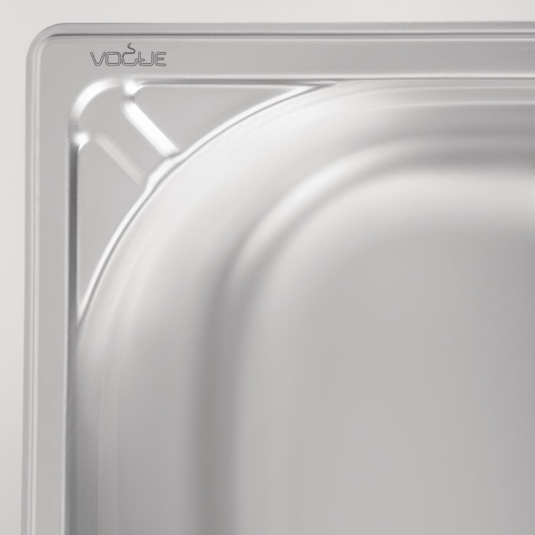 Vogue heavy-duty RVS GN 1/1 bak 150mm