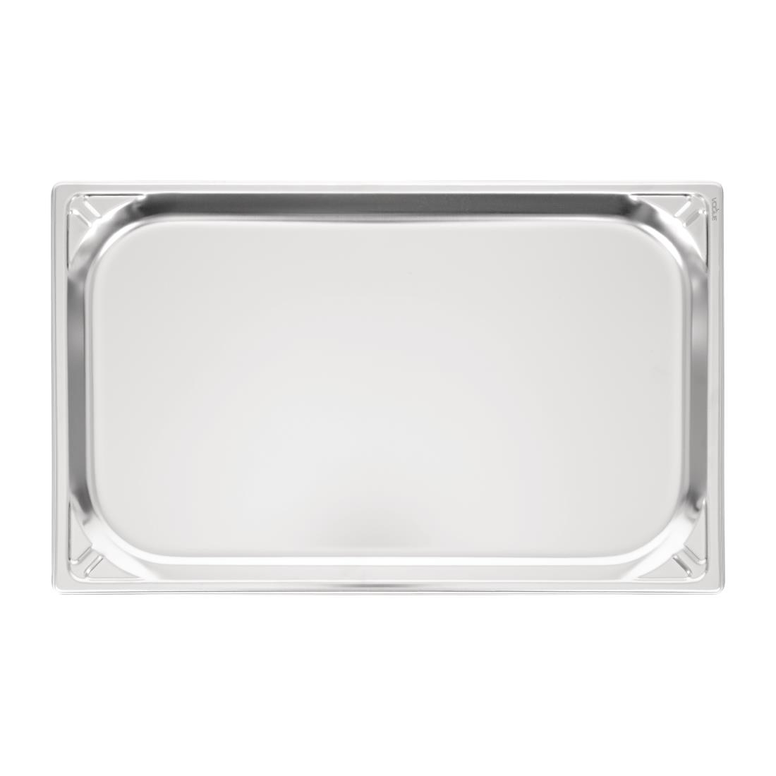 Vogue heavy-duty RVS GN 1/1 bak 20mm