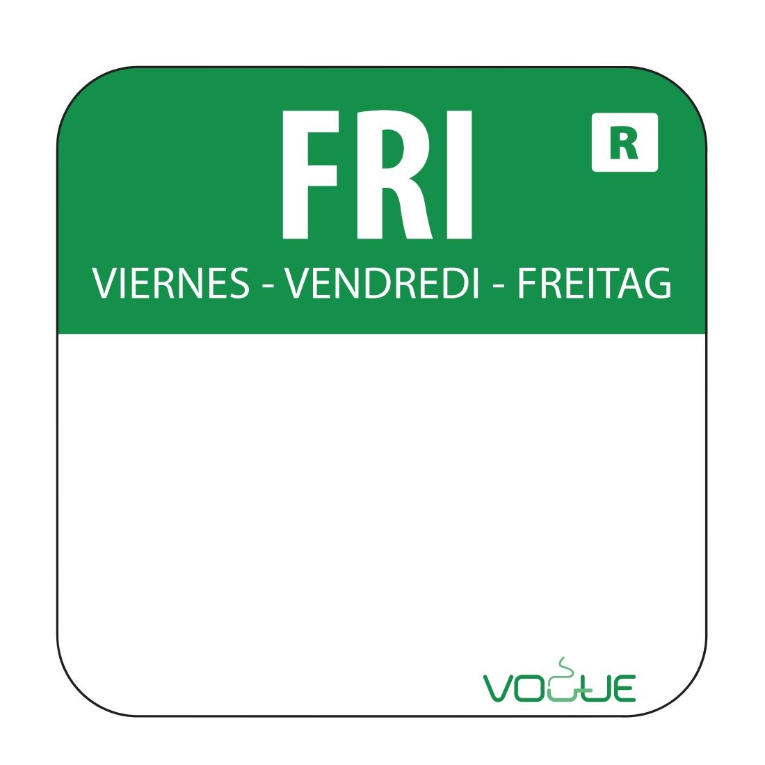 Vogue kleurcode RVS stickerdispenser + stickers