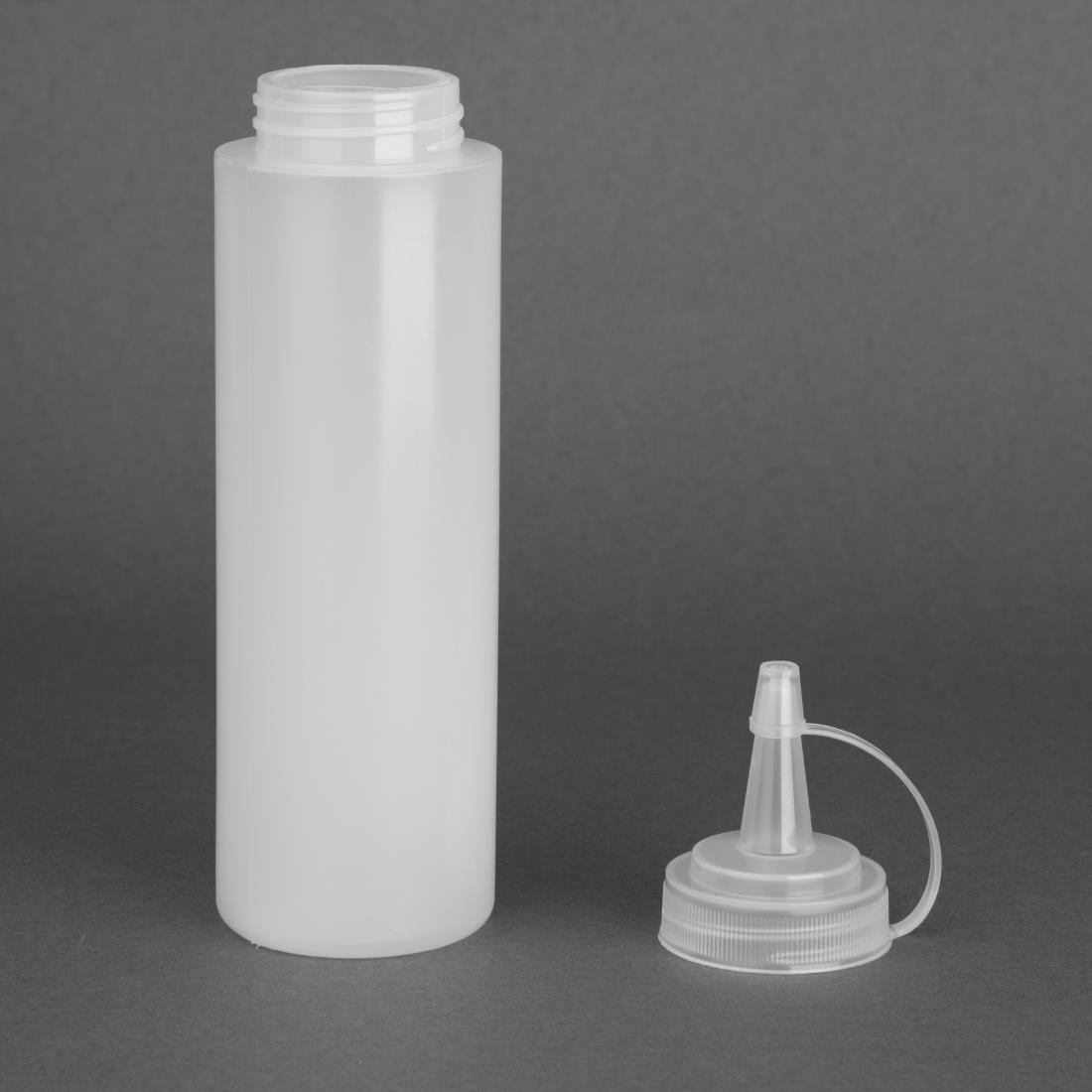 Vogue knijpfles transparant 227ml
