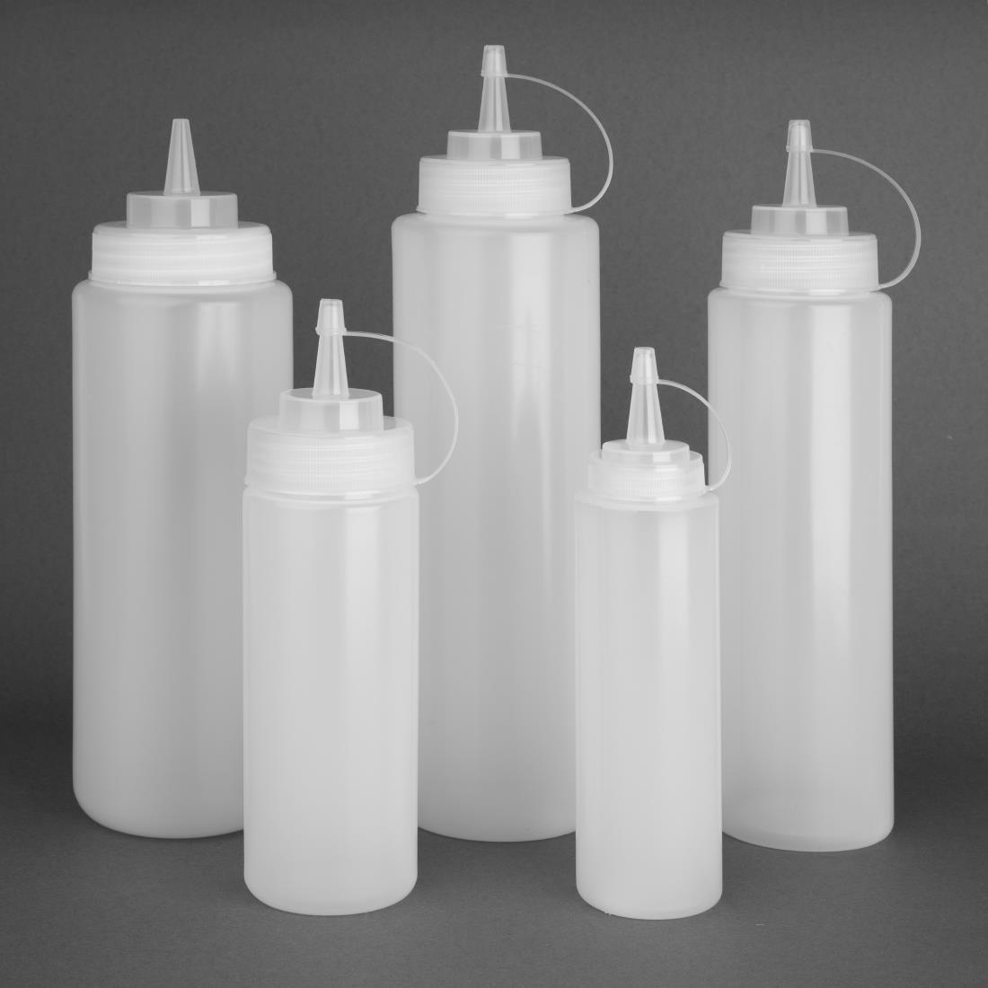Vogue knijpfles transparant 227ml