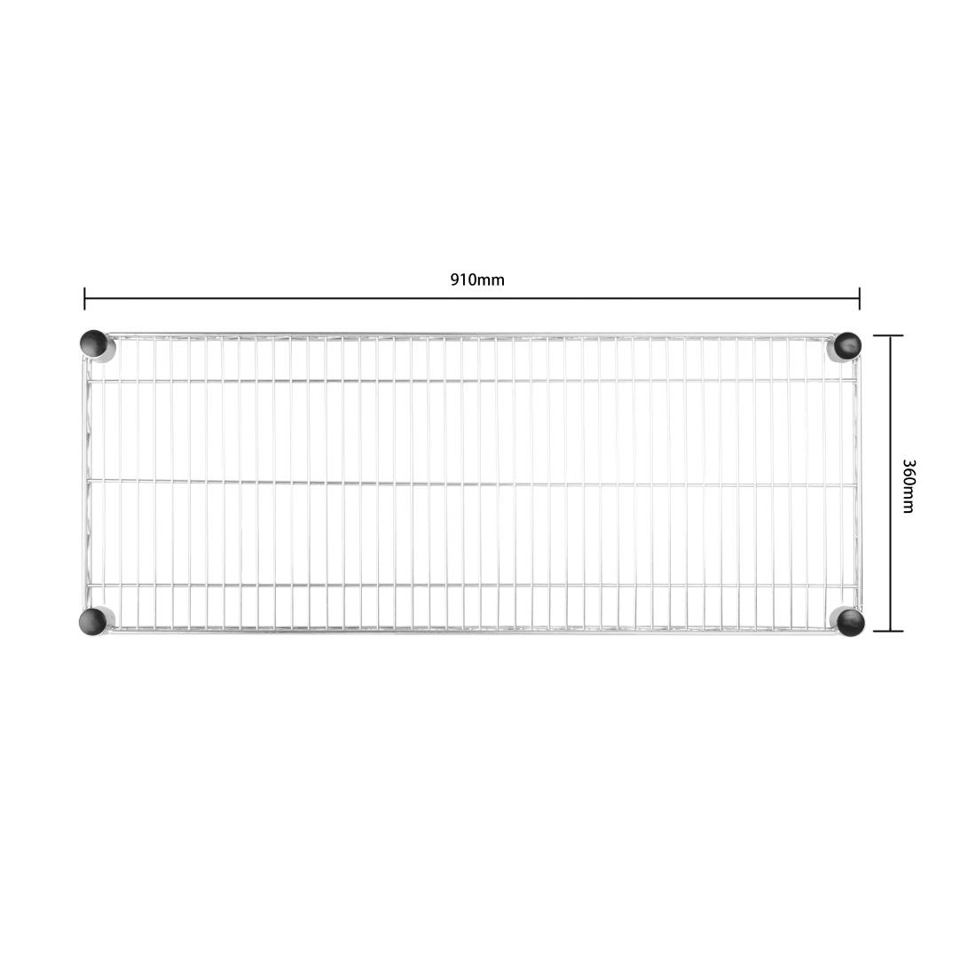 Vogue metalen wandplank rooster 91cm