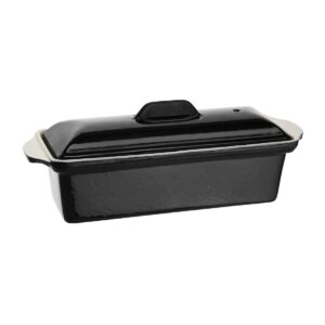 Vogue paté- en terrinevorm zwart 1,3Ltr