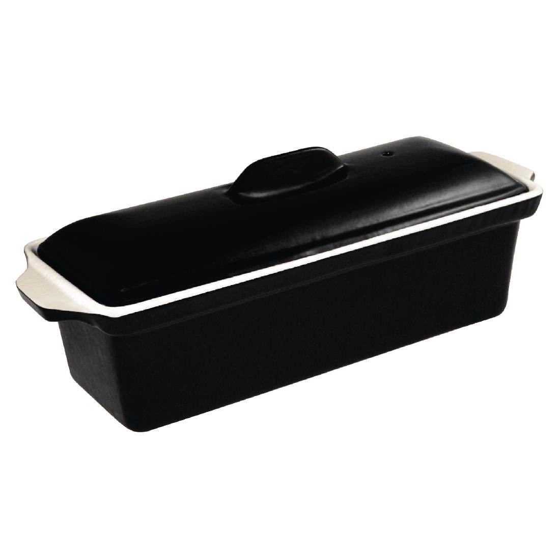 Vogue paté- en terrinevorm zwart 1,7Ltr
