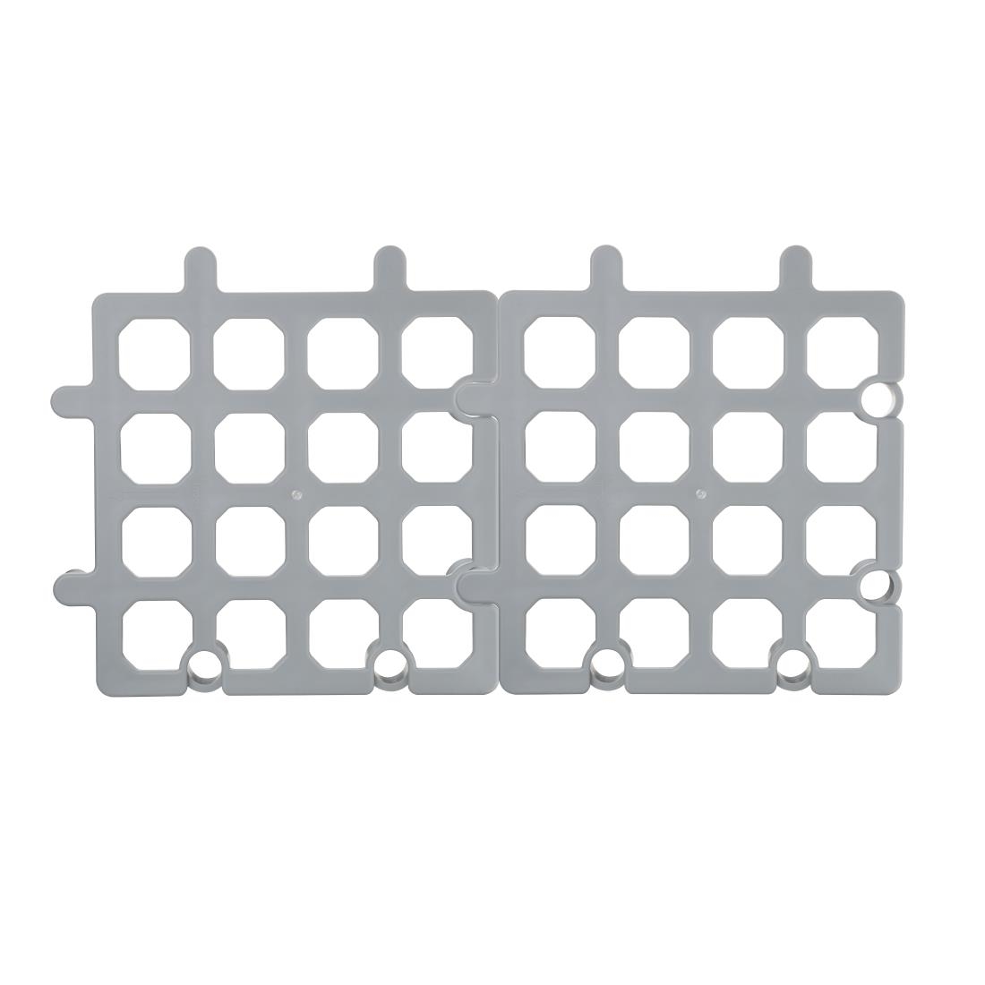 Vogue plastic stelvloer rek (2 stuks)
