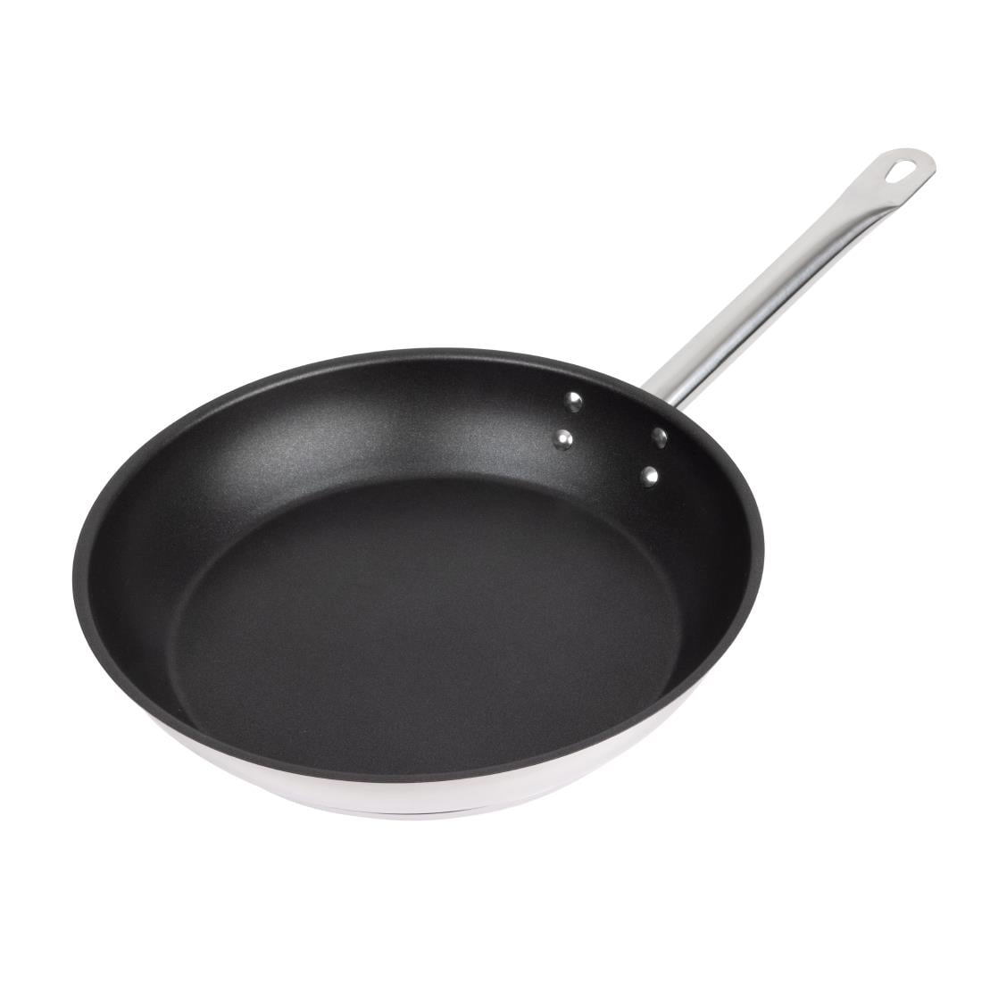Vogue Platinum Plus Teflon anti-aanbak RVS koekenpan 28cm