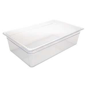 Vogue polycarbonaat 1/1 gastronorm container 150mm doorzichtig