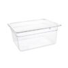 Vogue polycarbonaat 1/2 gastronorm container 150mm helder