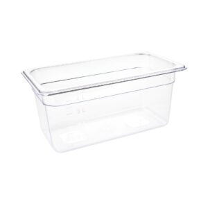 Vogue polycarbonaat 1/3 gastronorm container 150mm doorzichtig