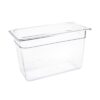 Vogue polycarbonaat bak transparant GN 1/3 200mm