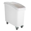Vogue polypropyleen ingredientenbak met schep 81ltr