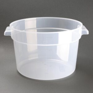Vogue polypropyleen ronde vershoudbak 10Ltr