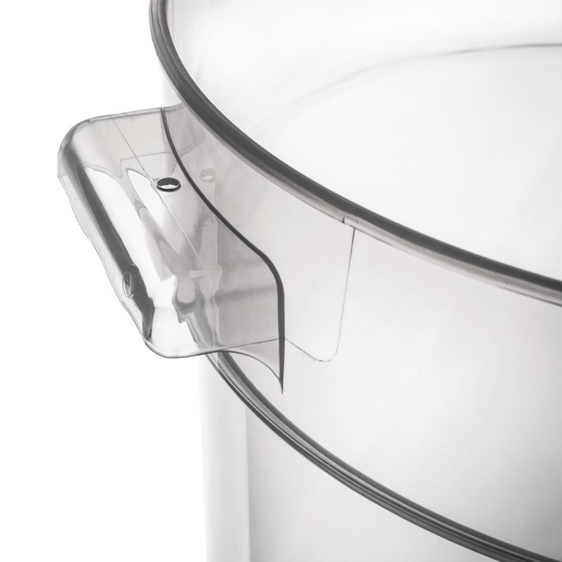 Vogue polypropyleen ronde vershoudbak 20Ltr