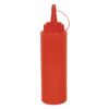 Vogue portioneer knijpfles rood 34cl