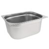 Vogue roestvrijstalen 1/2 gastronorm bak 150mm