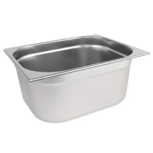 Vogue roestvrijstalen 1/2 gastronorm bak 150mm
