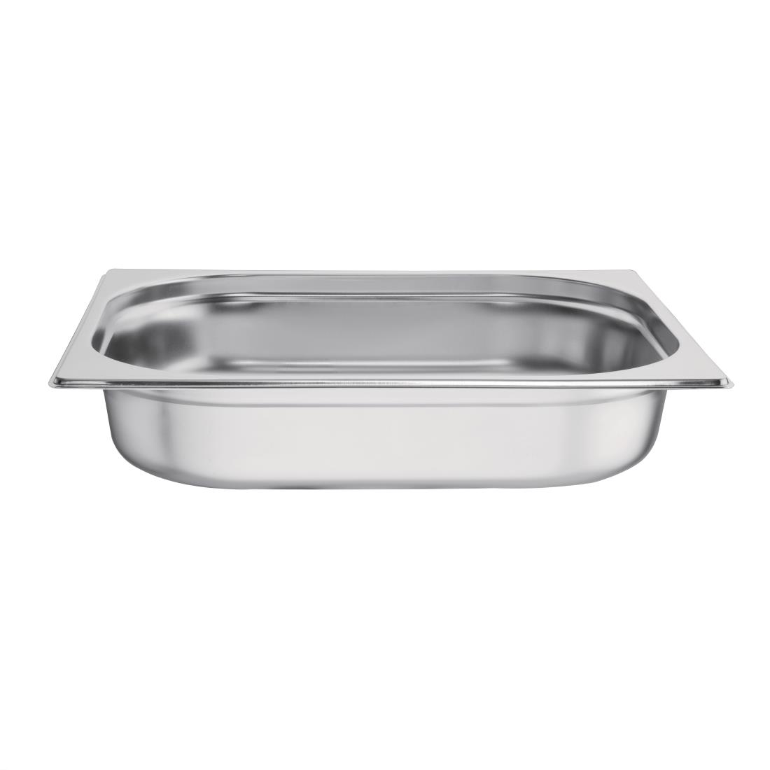 Vogue roestvrijstalen 1/2 gastronorm bak 65mm