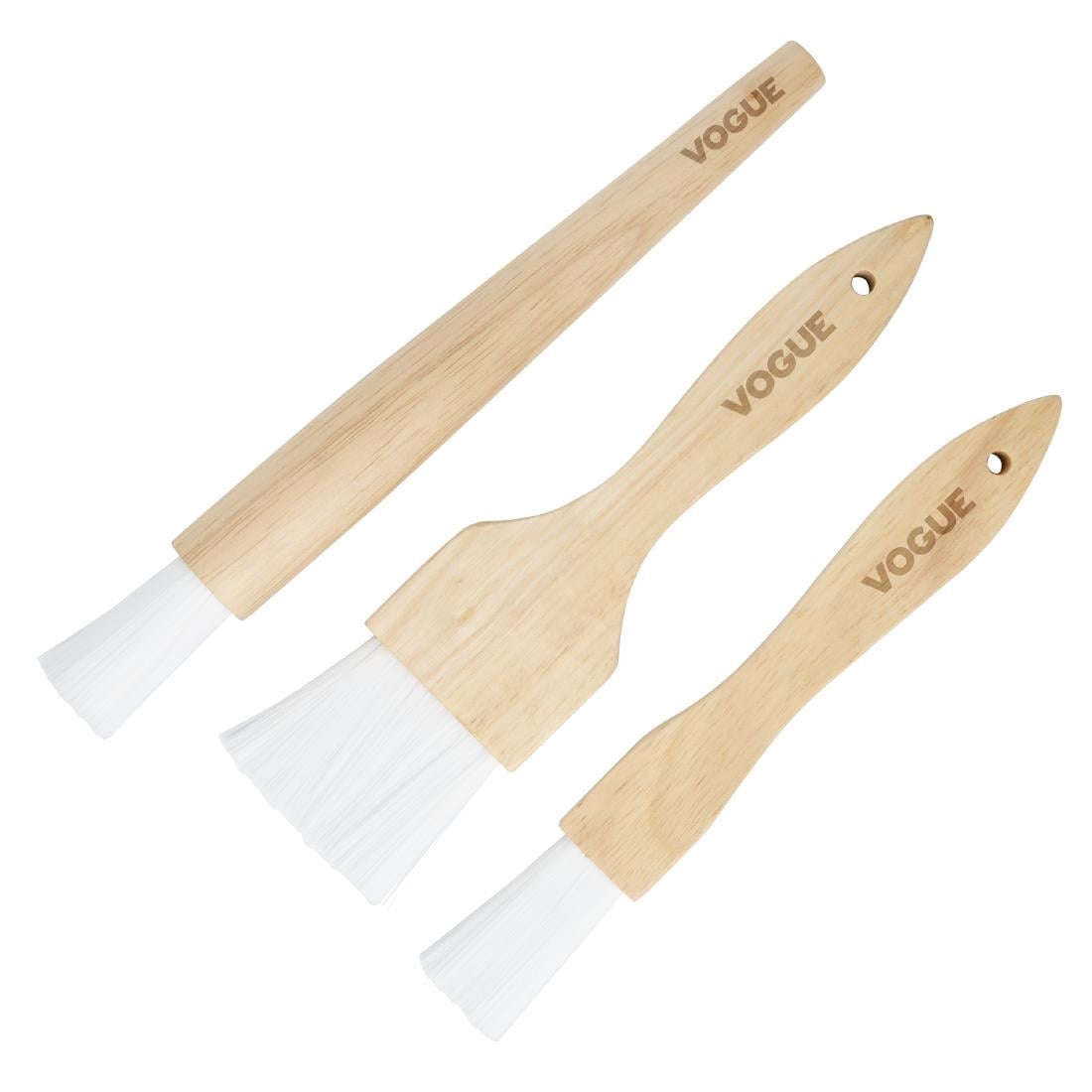 Vogue Ronde Bakkwast Met Houten Handvat 25mm