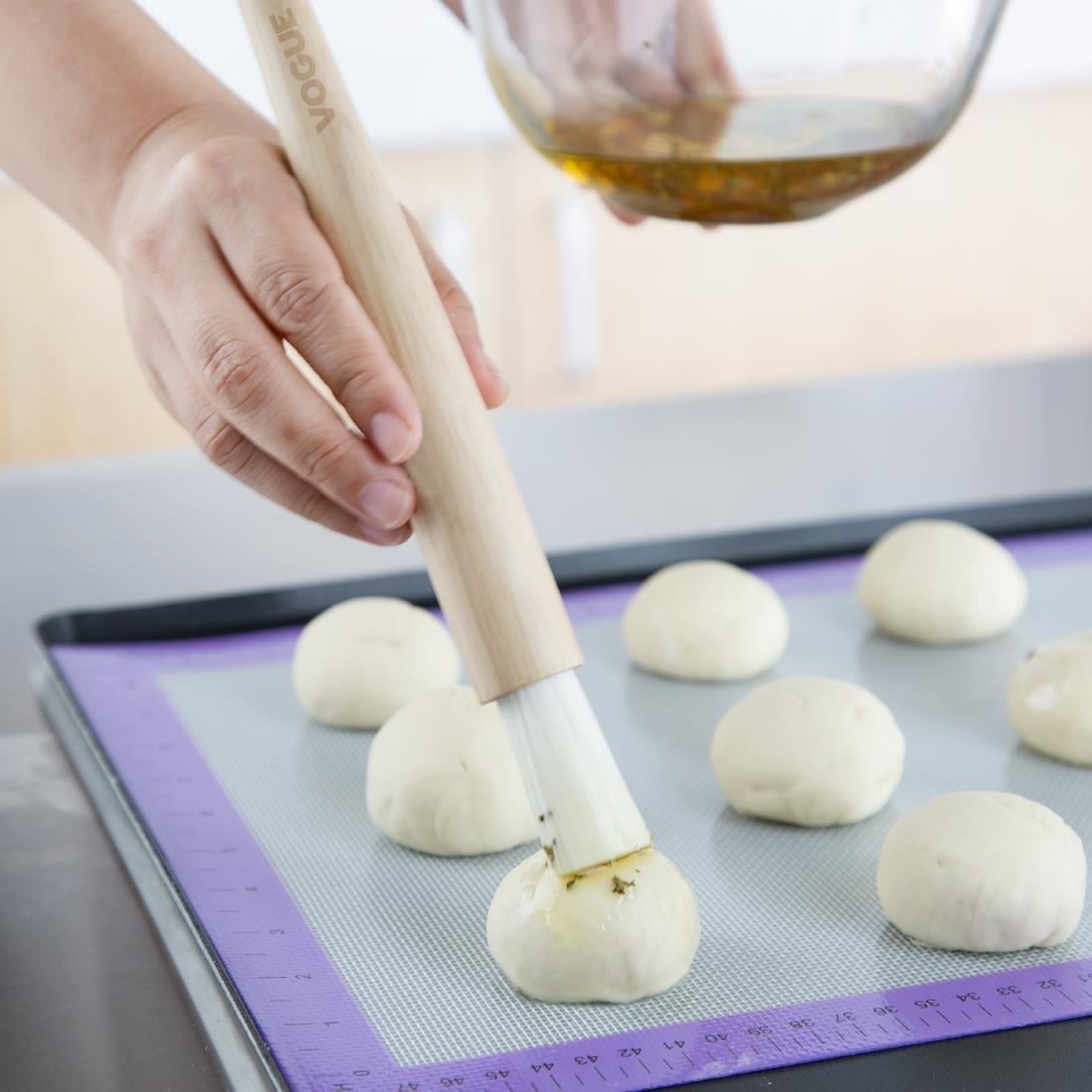 Vogue Ronde Bakkwast Met Houten Handvat 25mm