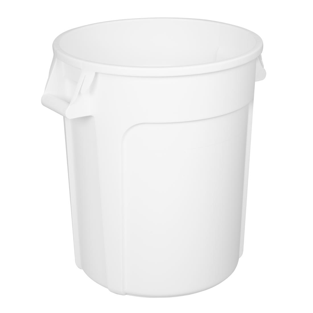 Vogue ronde voorraadcontainer wit 76Ltr