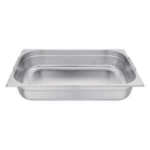 Vogue RVS GN 1/1 bak met handvatten 10cm