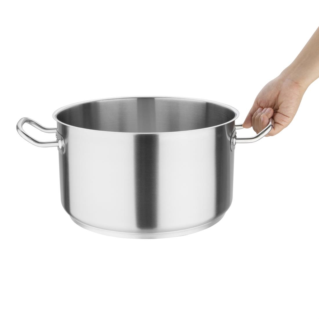 Vogue RVS inductie kookpan 28cm 9,5Ltr