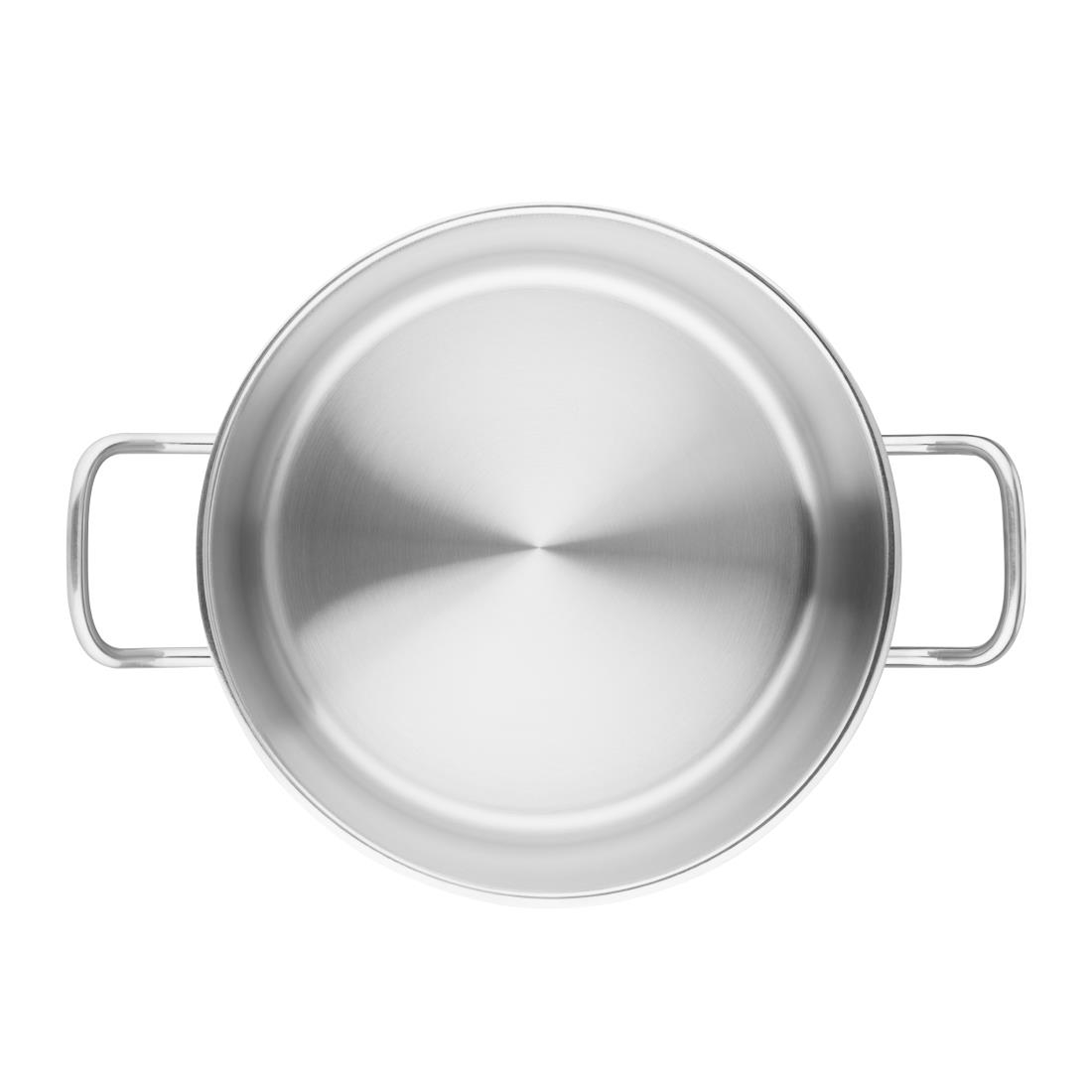 Vogue RVS inductie kookpan 28cm 9,5Ltr