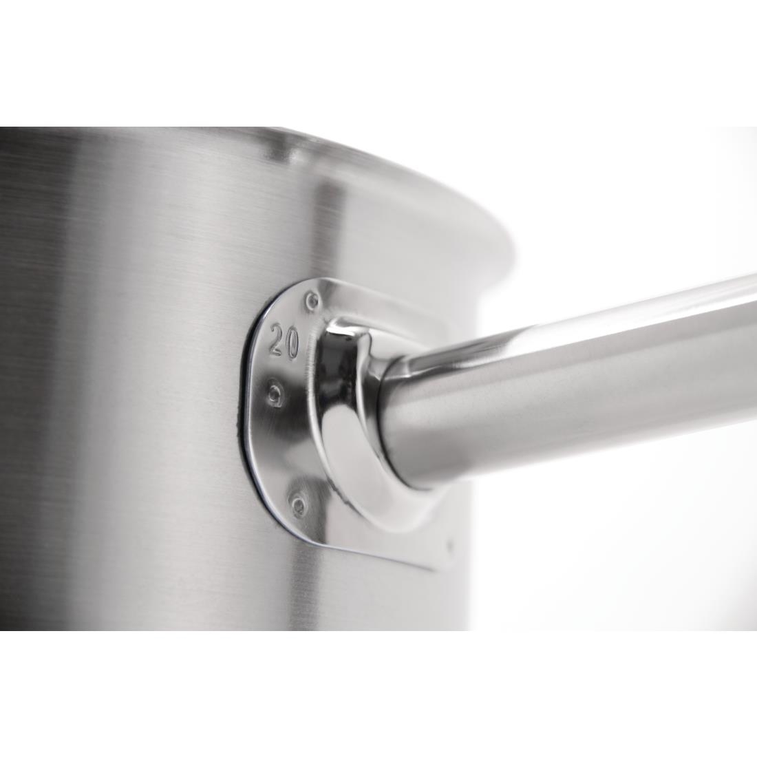 Vogue RVS inductie steelpan 28cm 8Ltr