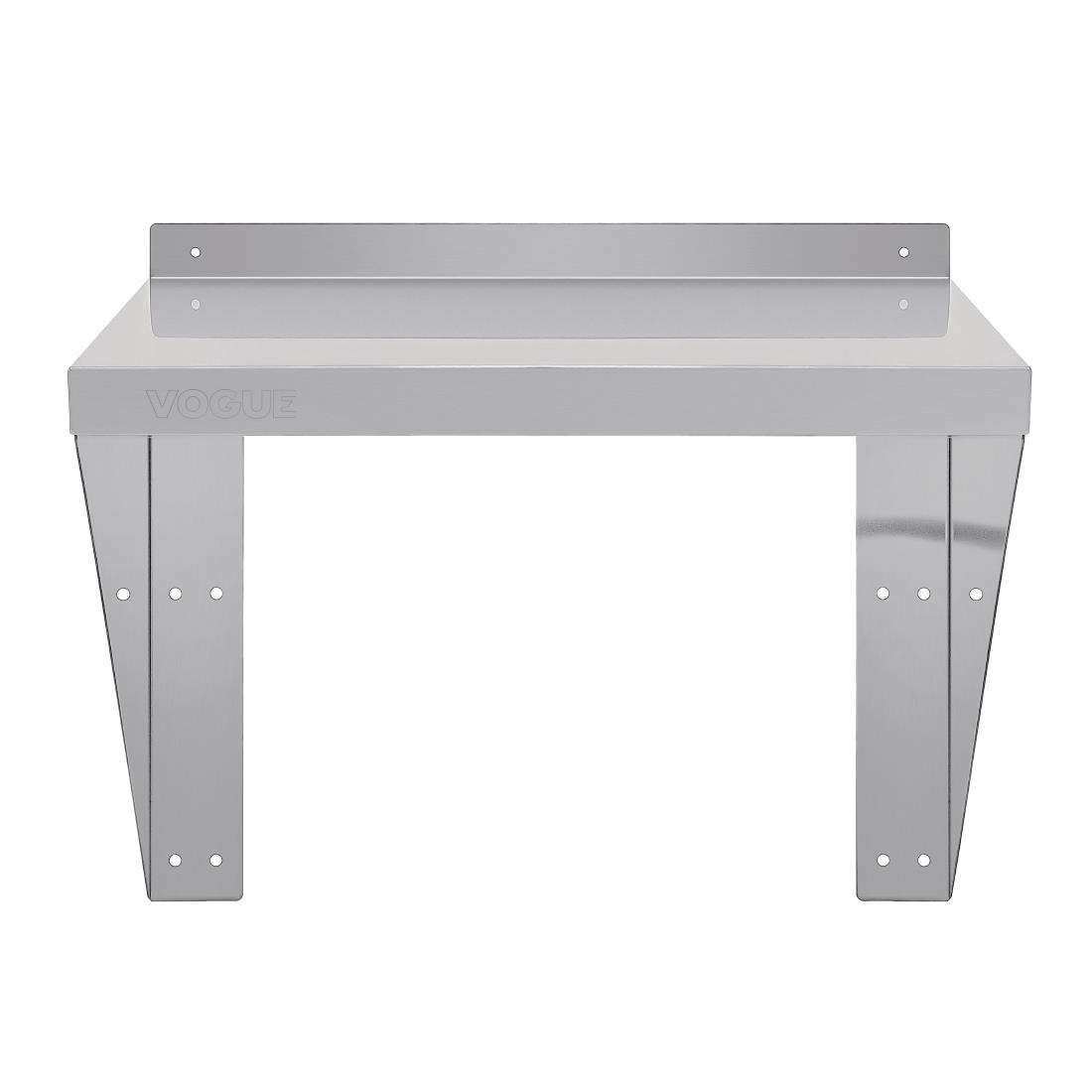Vogue RVS oven/magnetron wandplank 56x46cm