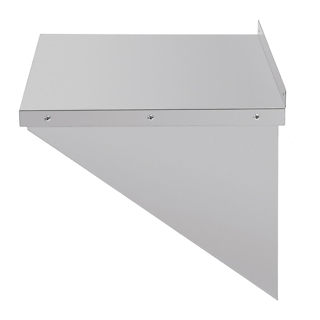 Vogue RVS oven/magnetron wandplank 56x46cm