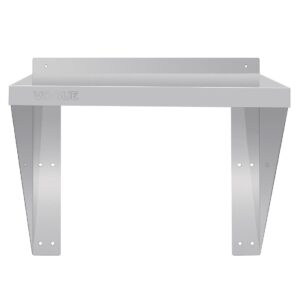Vogue RVS oven/magnetron wandplank 56x56cm