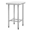 Vogue RVS snijtafel met HDPE snijplank 50cm