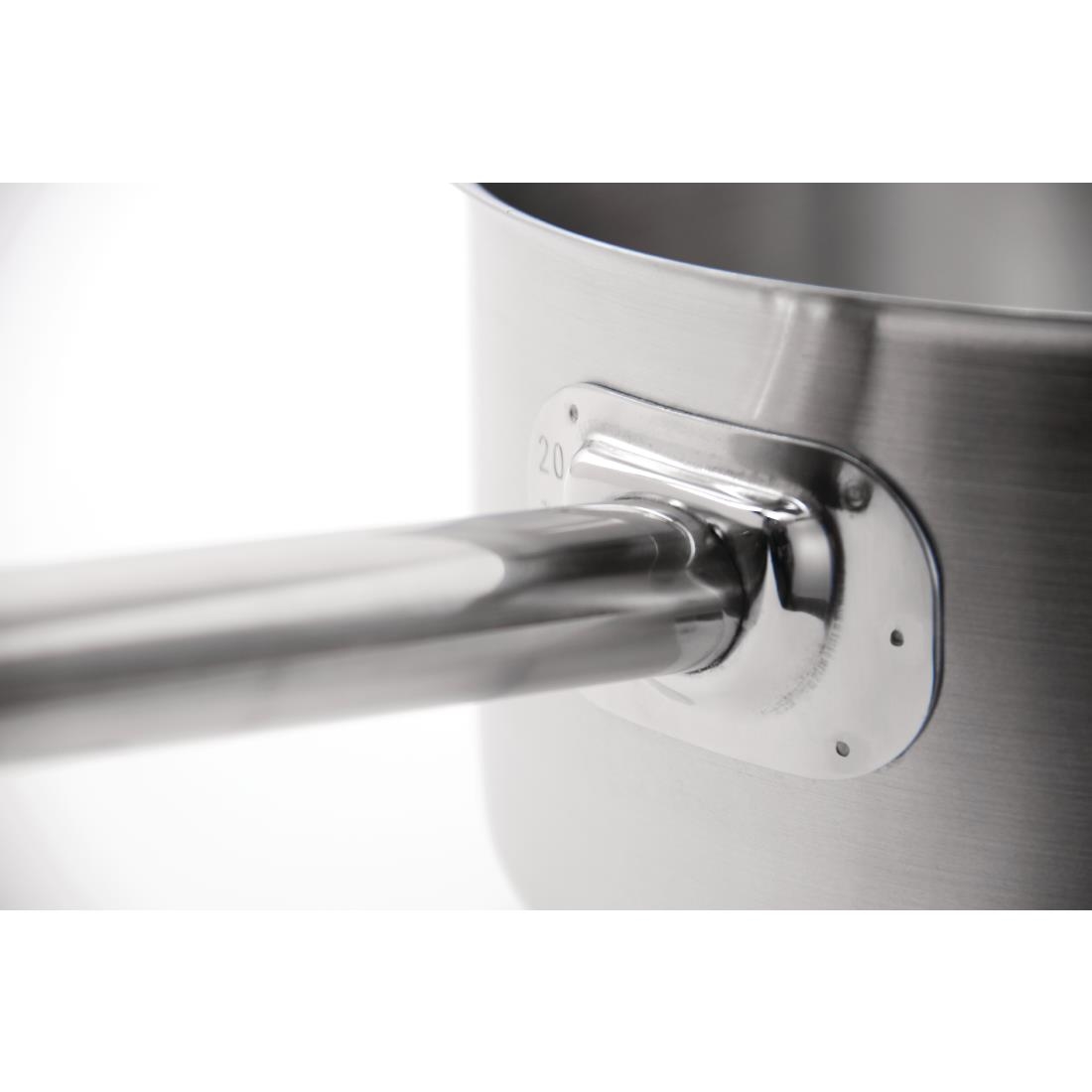 Vogue RVS steelpan 5Ltr met deksel