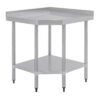 Vogue RVS werktafel hoekelement 60cm