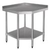 Vogue RVS werktafel hoekelement 70cm