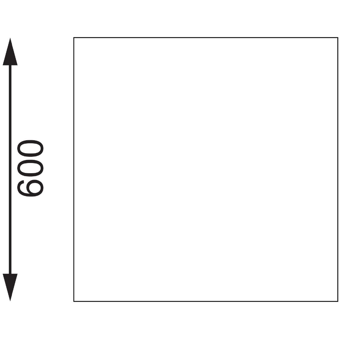Vogue RVS werktafel zonder achteropstand 90x120x60cm