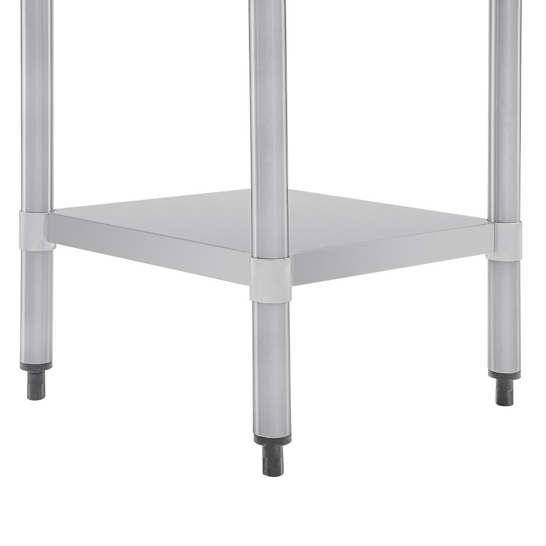 Vogue RVS werktafel zonder achteropstand 90x60x70cm