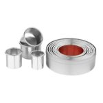 Vogue set ronde uitsteekvormen 2,3 - 9(Ø)cm (11 stuks)