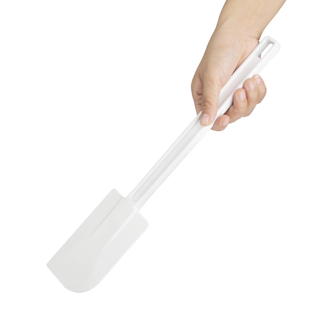 Vogue spatel met rubberen uiteinde 35cm