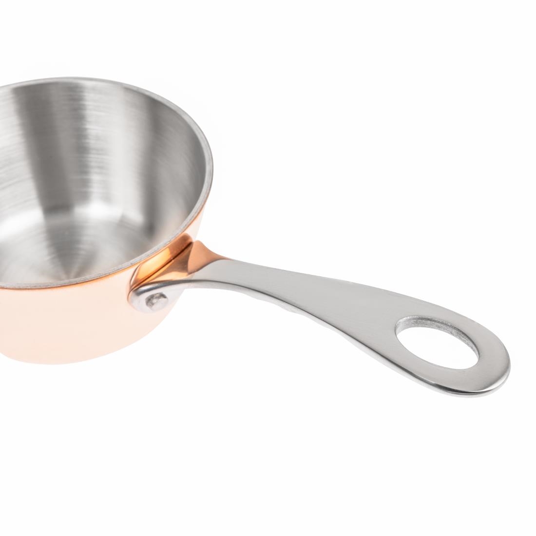 Vogue Triwall mini koperen sauteuse 8,5cm