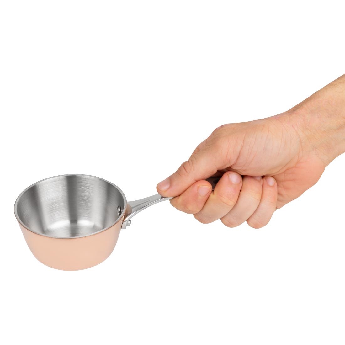 Vogue Triwall mini koperen sauteuse 8,5cm