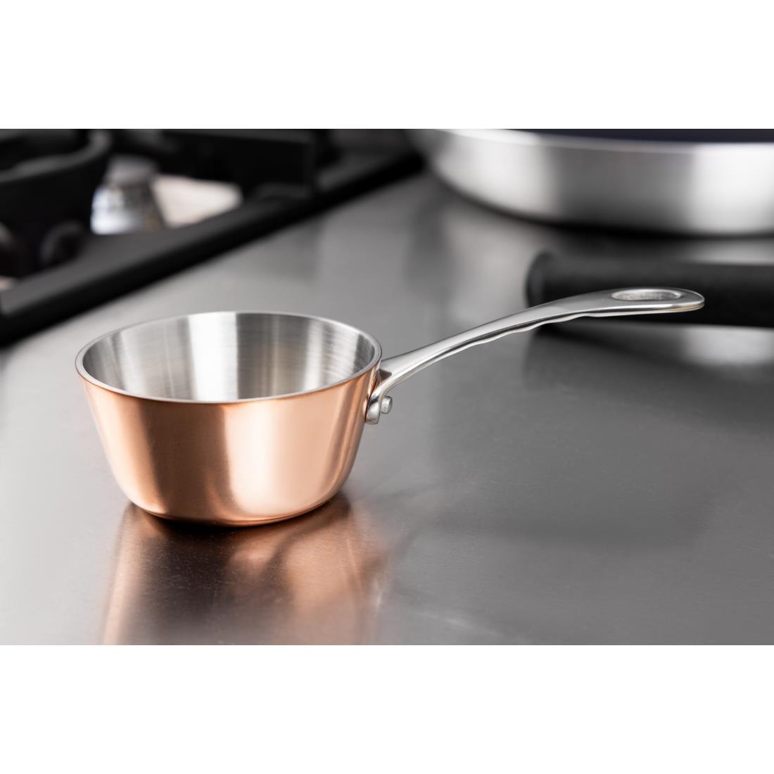 Vogue Triwall mini koperen sauteuse 8,5cm