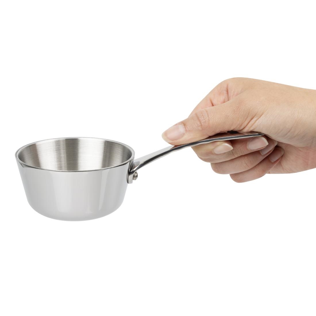 Vogue Triwall mini RVS inductie sauteuse 8cm