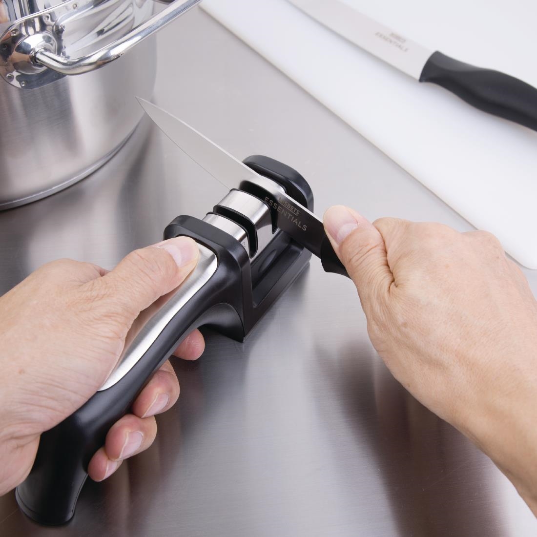 Vogue tweestaps handmatige messenslijper