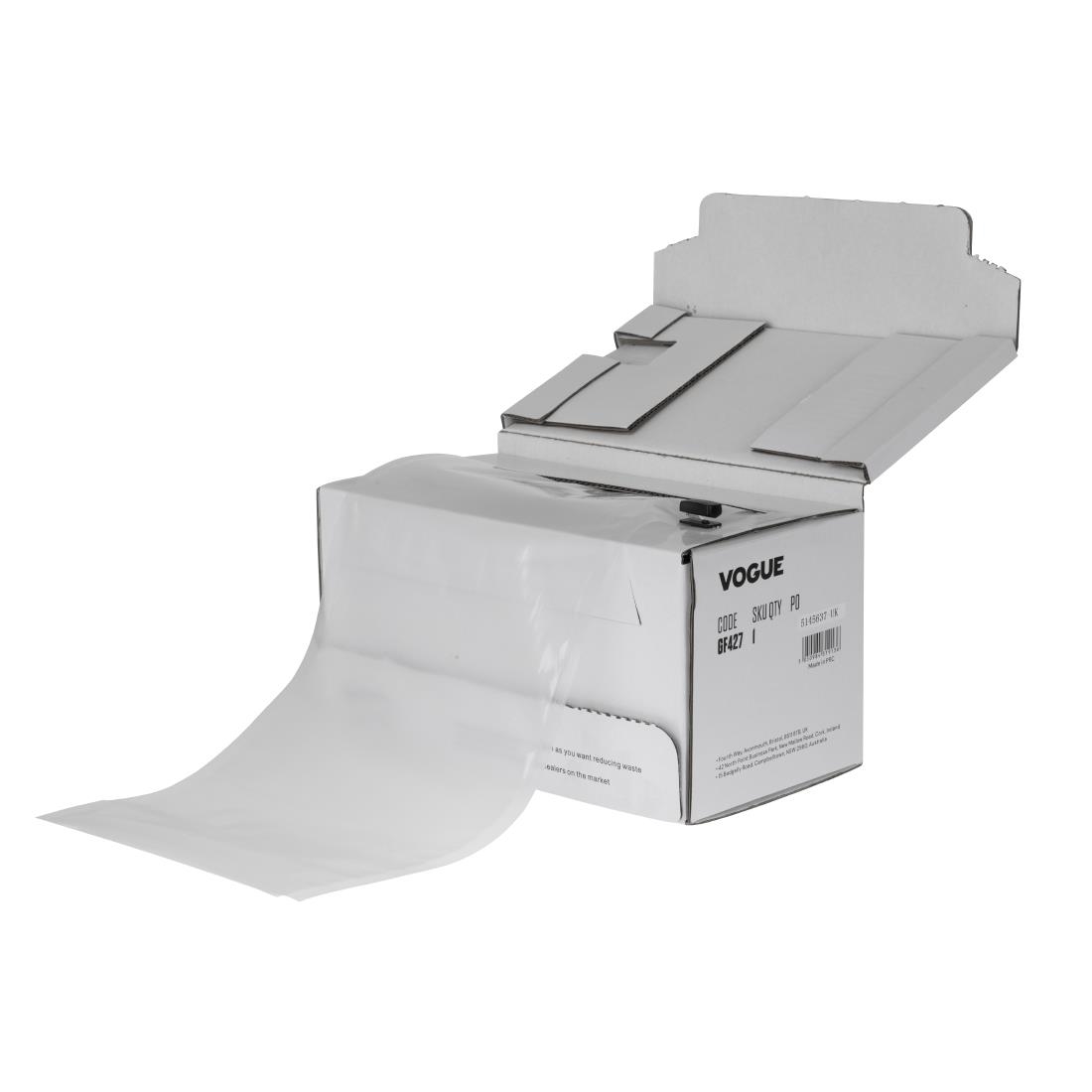 Vogue vacuümfolie op rol met dispenser 200mm x15m