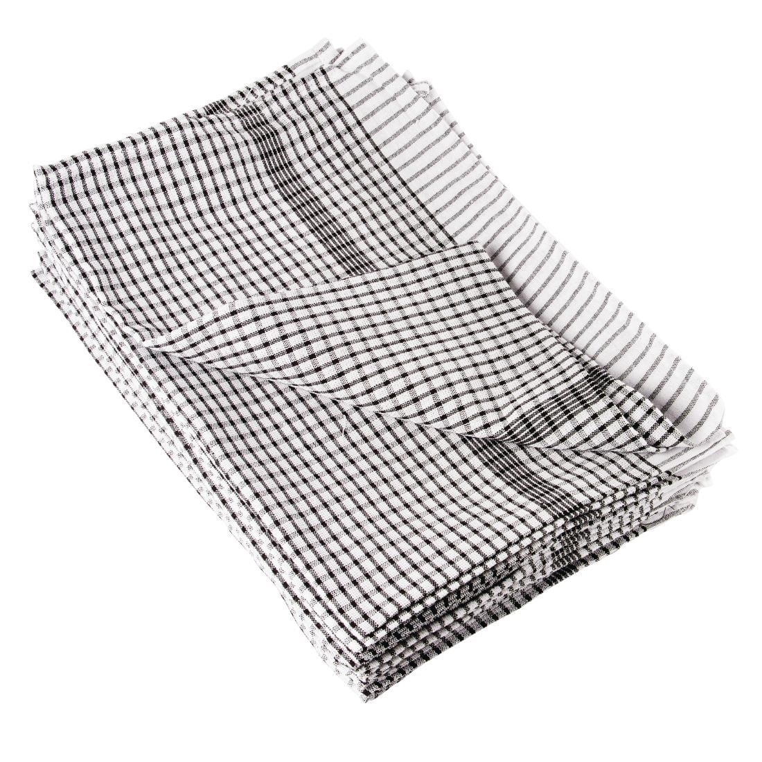 Vogue Wonderdry theedoeken zwart (10 stuks)
