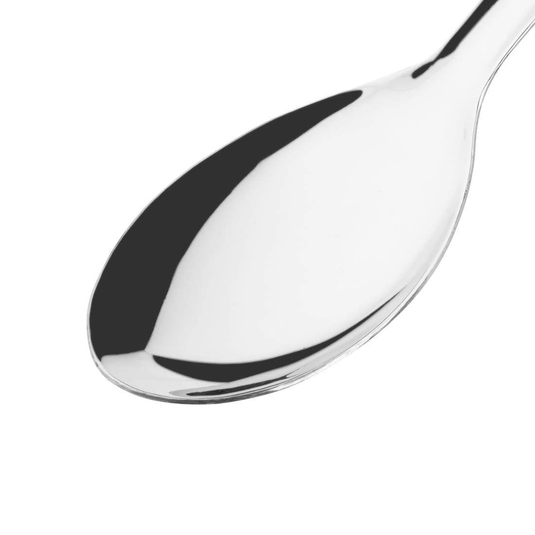 Vogue zwarte serveerlepel met handvat 340mm