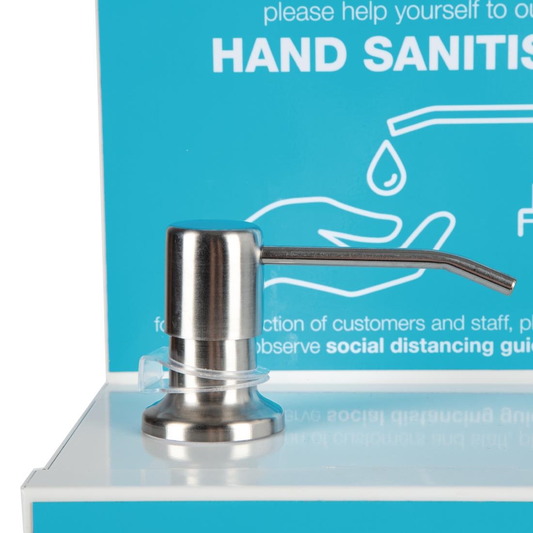 Wandgemonteerde dispenser voor handreiniger 5Ltr
